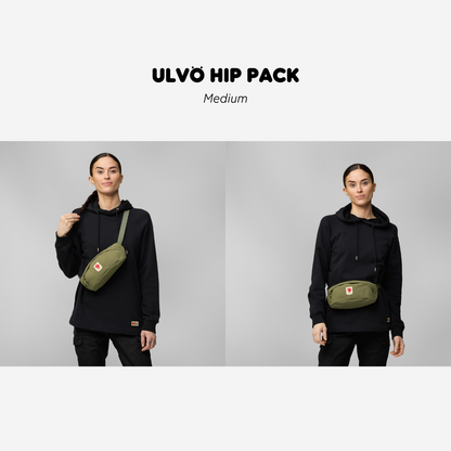 Fjallraven/ Ulvö Hip Pack Medium / กระเป๋าคาดอก-คาดเอว กระเป๋ากันน้ำ