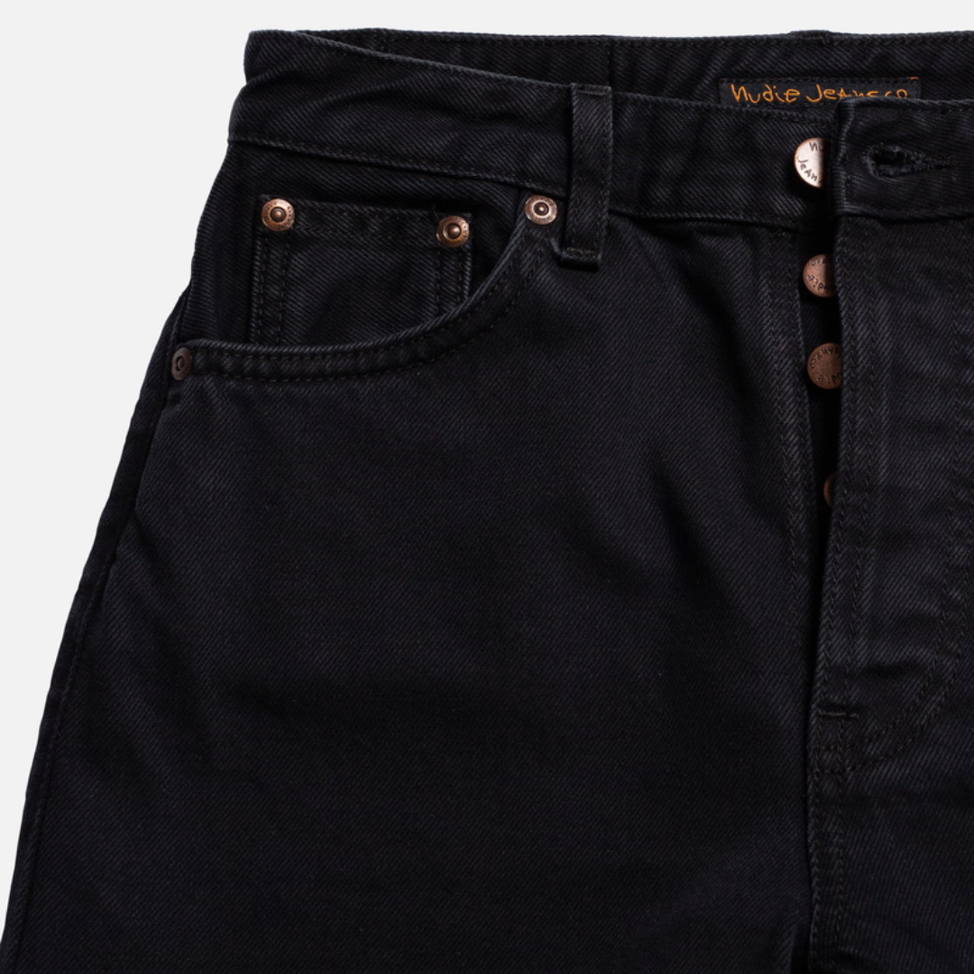 Breezy Britt-Aged Black I Nudie Jeans