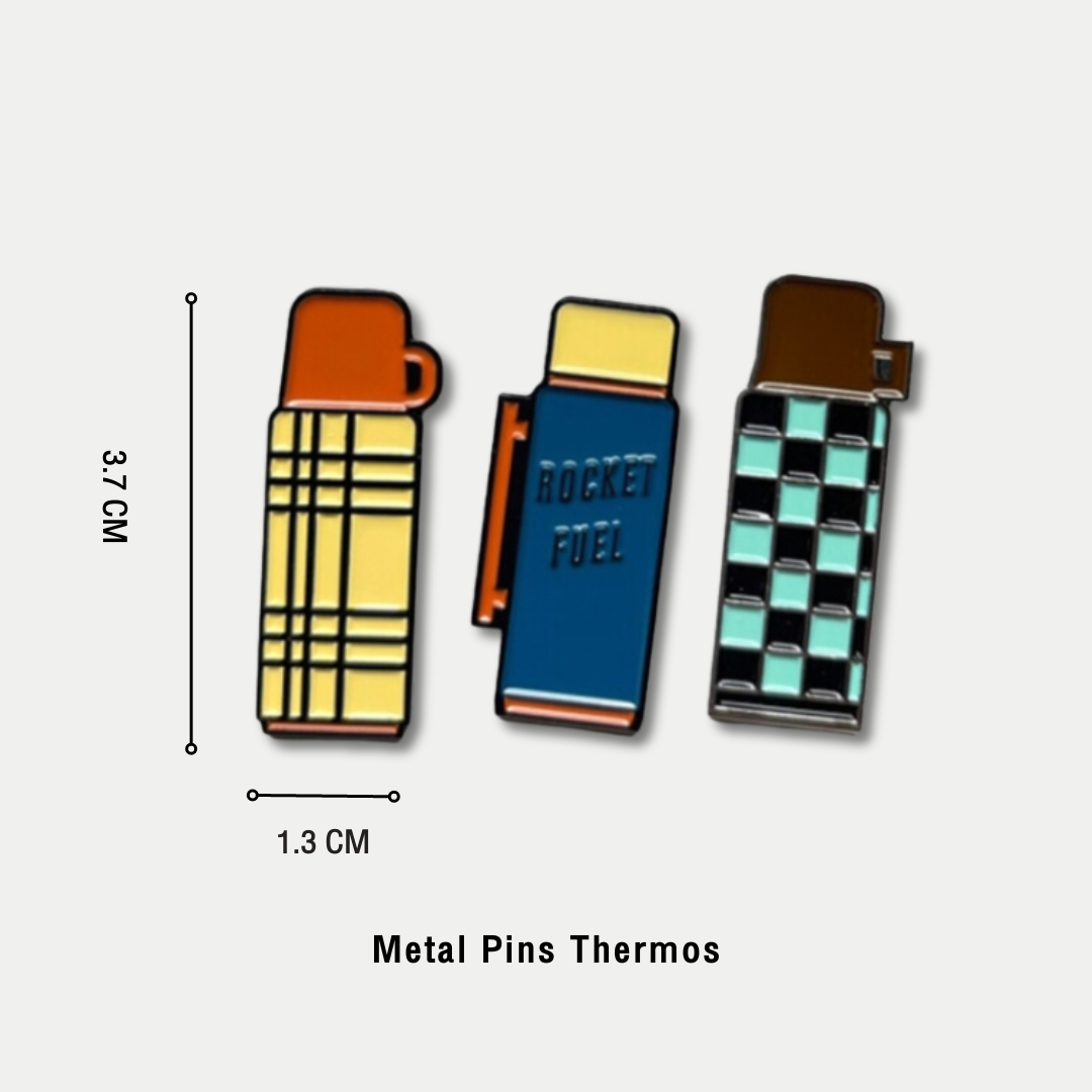 Metal Pins Thermos l Nudie Jeans