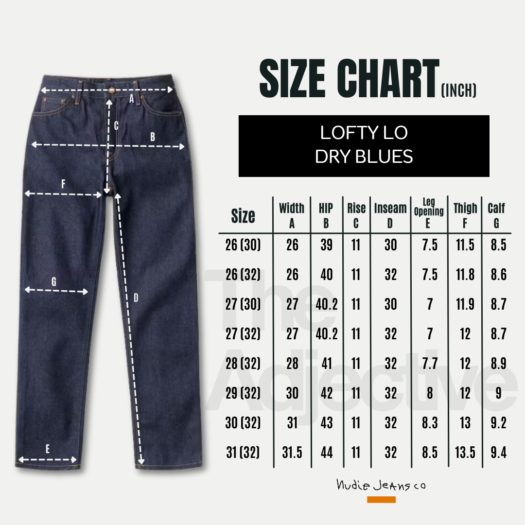 Lofty Lo-Dry Blues | Nudie Jeans