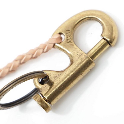 Huck Keyring Braided-Natural | Nudie Jeans