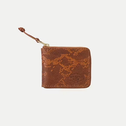 Bergendahl Wallet Zip-Cognac | Nudie Jeans