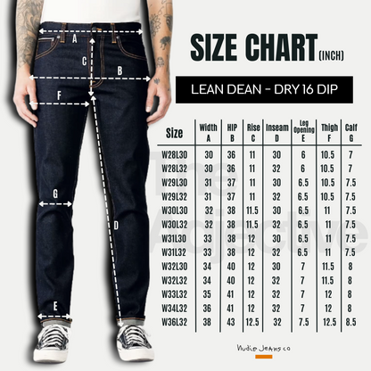 Lean Dean-Dry 16 Dips I Nudie Jeans