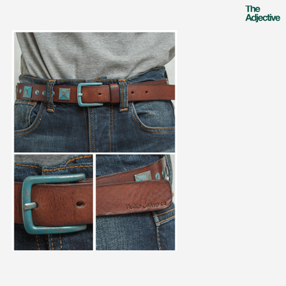 Andreasson Studs Belt l Nudie Jeans