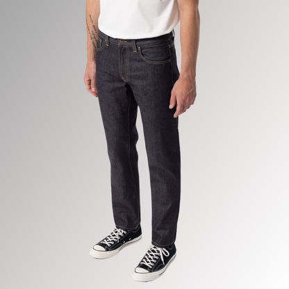 Gritty Jackson Dry Classic Navy I Nudie Jeans
