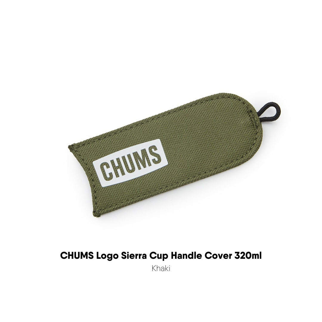 CHUMS Logo Sierra Cup Handle Cover 320ml I CHUMS