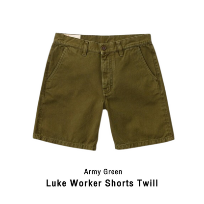 Luke Worker Shorts Twill l Nudie Jeans